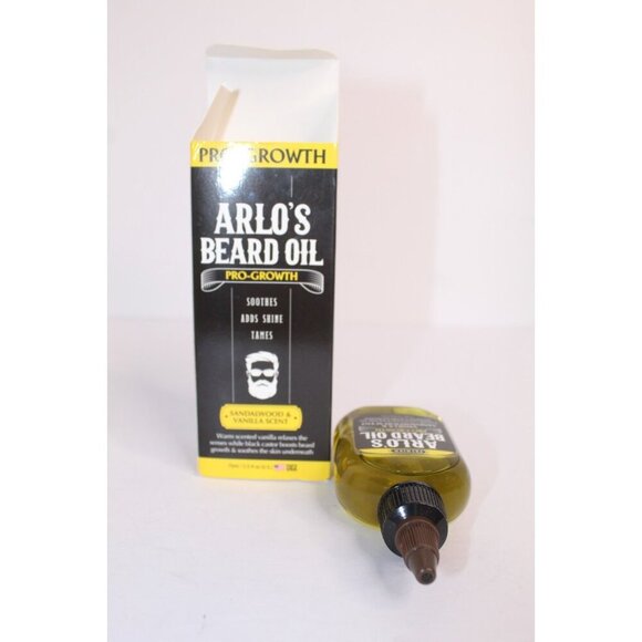 Arlo's Bear Oil Pro-Growth Sandalwood & Vanilla Scent & Castor Oil 2.5 fl oz NEW - Picture 9 of 11